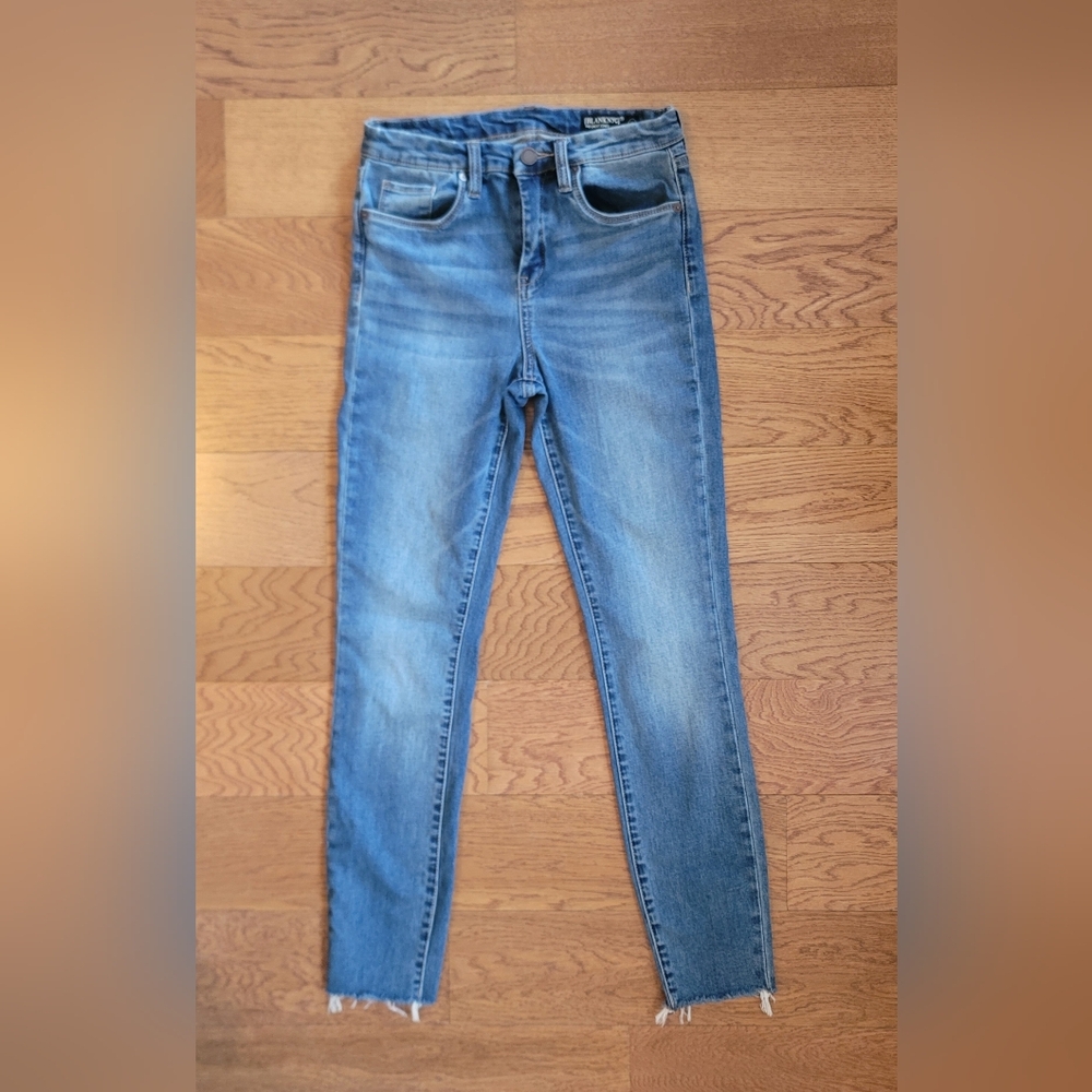 Blank NYC Blue Denim Jeans The Great Jones High Rise Skinny Size 27